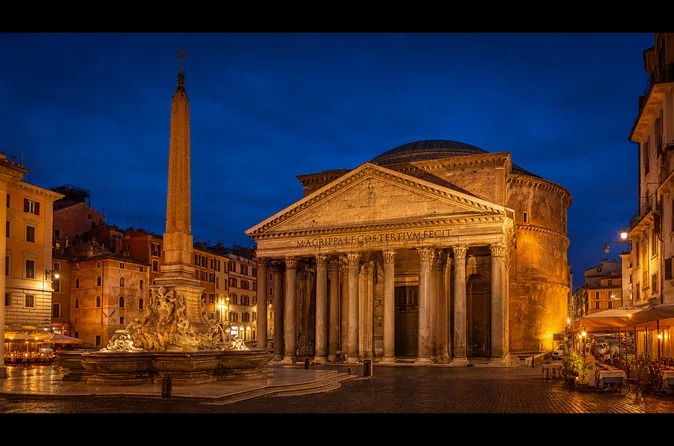 Rome at Sunset: Navona, Pantheon and Trevi